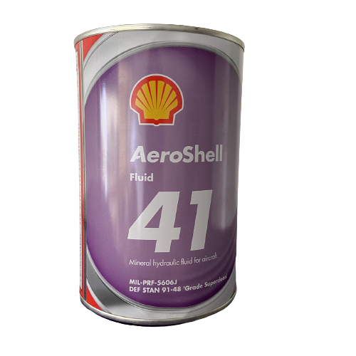 41 Hydraulic Fluid 1 Gallon (3.78 L) Part No. MILPRF5606J AEROSH