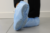 Blue Anti-Slip Shoe Cover, Thread Pattern Made in Canada | Part No. SU30BT/SL30BT | UNIKMED