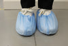 Blue Anti-Slip Shoe Cover, Thread Pattern Made in Canada | Part No. SU30BT/SL30BT | UNIKMED