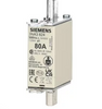 SIEMENS 3NA3824 HRC Fuse Link, 80A, 500 VAC, NH000, gG