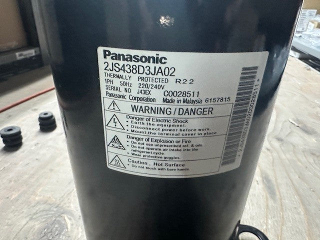 Panasonic Compressor | PN: 2JS438D3JA02 – Ashcon International