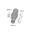 Inductive Sensor Proximity Switch  | Part No. BI8U-M18E-AP6X-H1141 | TURCK