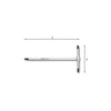 T-wrench with Hexagonal Keys 280 T3 | Part No. U0280132 | USAG
